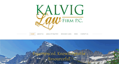 Desktop Screenshot of kalviglaw.com